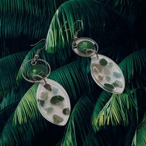 Stunning Amazonite Earrings- One of a Kind